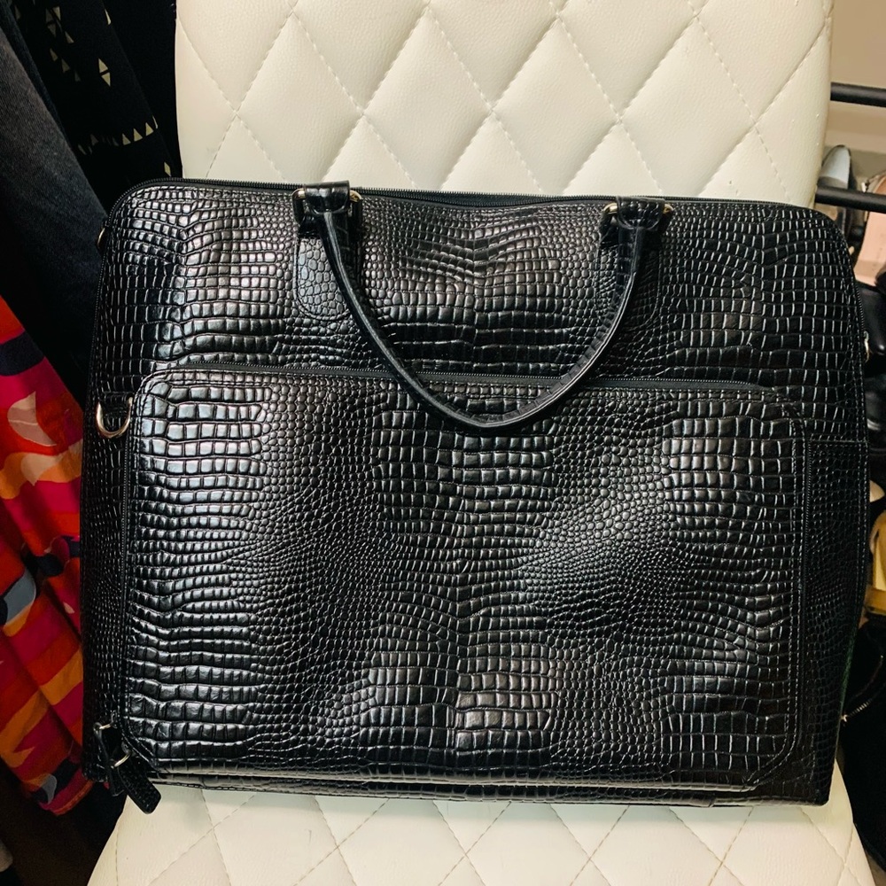 Levenger Fine Leather Filing Bag